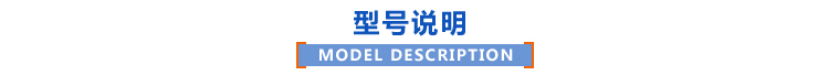 產(chǎn)品型號(hào)說明 產(chǎn)品型號(hào)說明